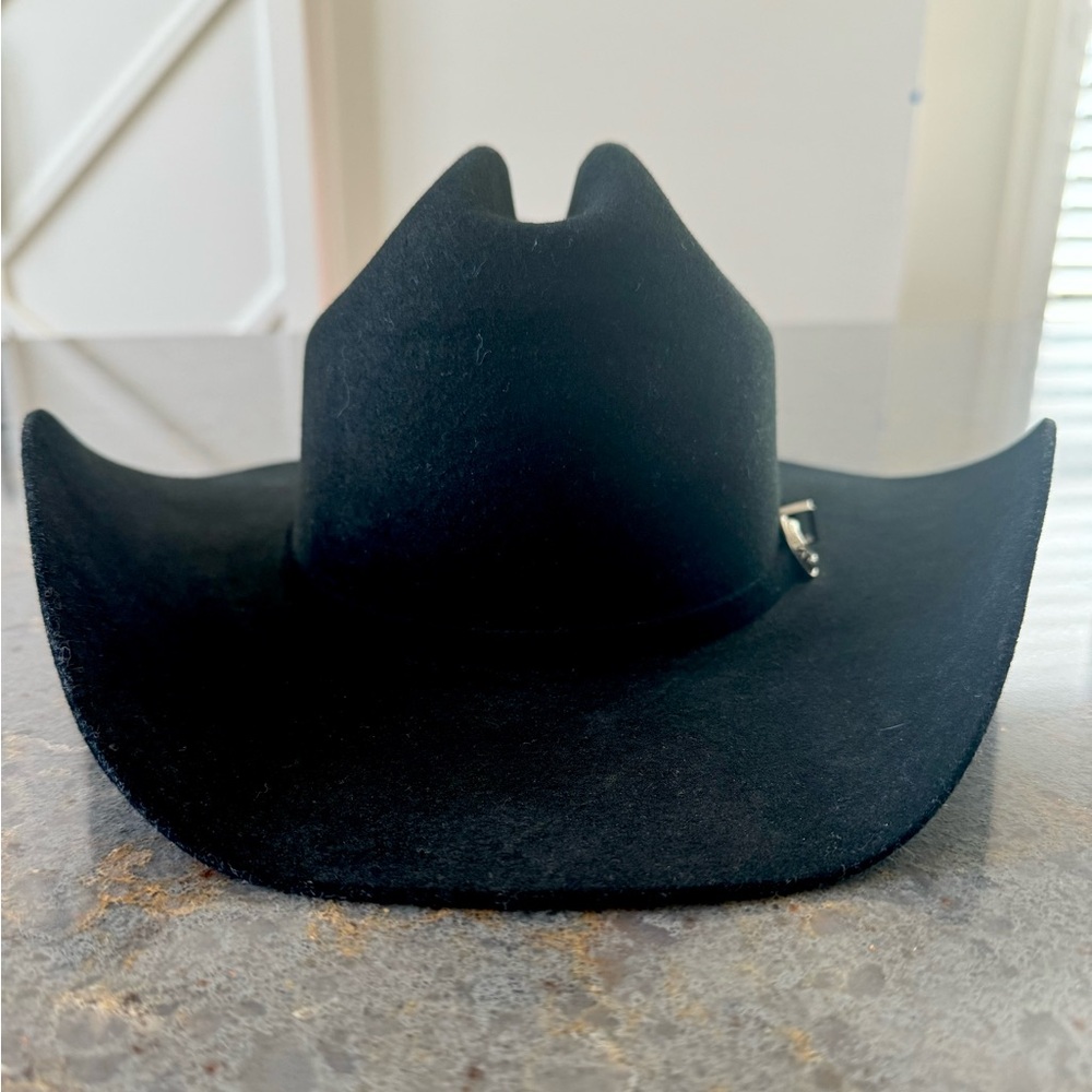 Justin Black Wool Cowboy Hat
